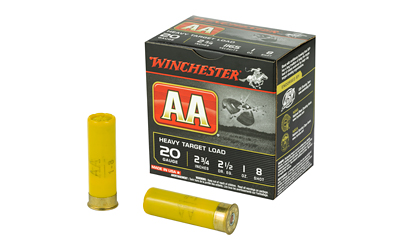 WIN AA HVY TRGT 20GA 2.75" #8 25/250