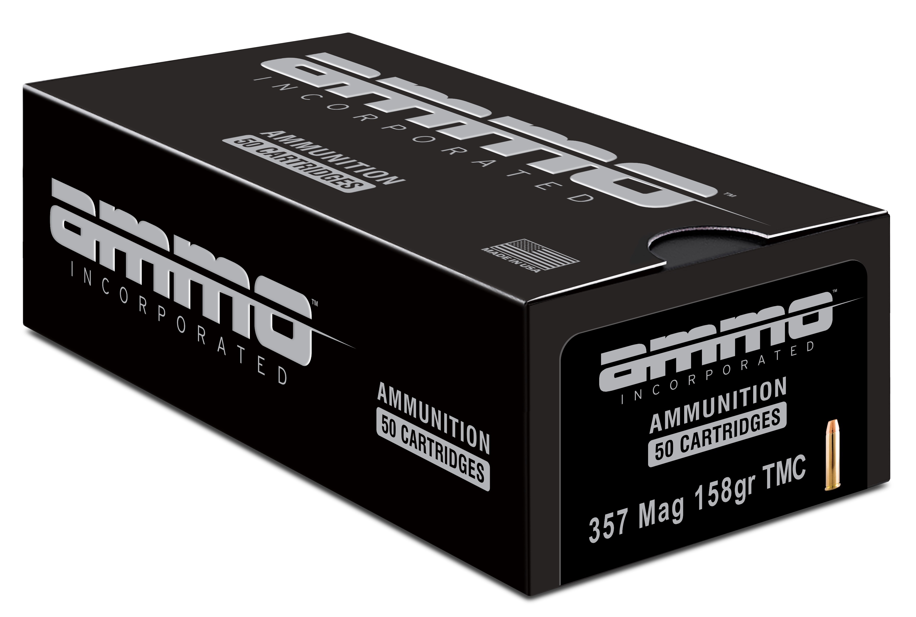 Ammo Inc Signature .357 Magnum Handgun Ammo - 158 Grain | TMC | 50rd Box