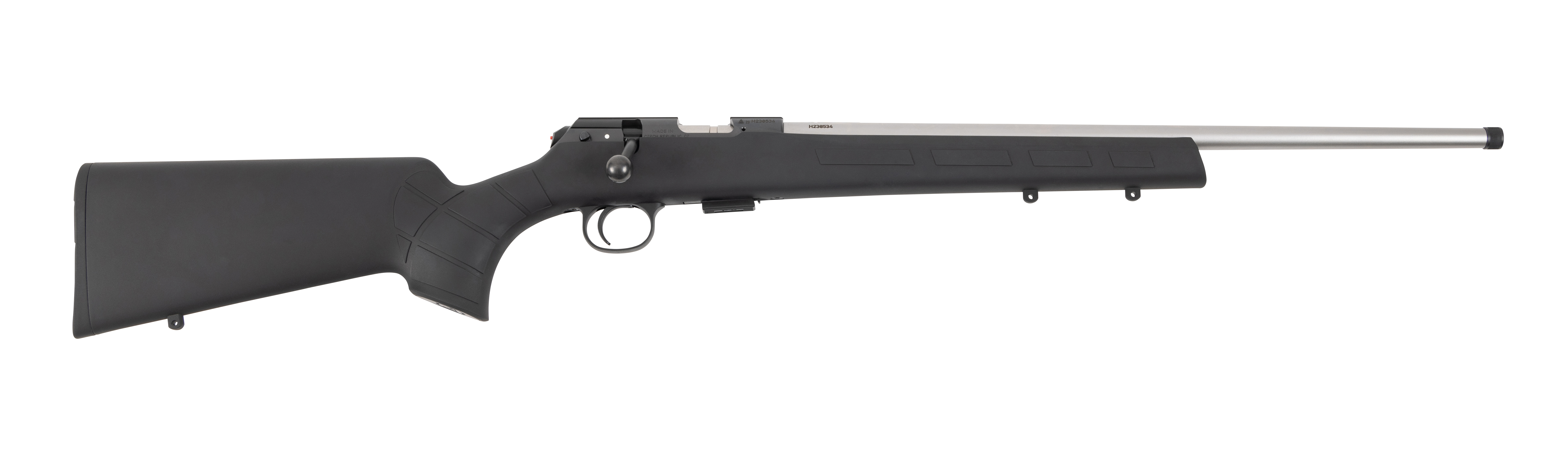 CZ 457 SR 22LR SS/SYN THREADED #